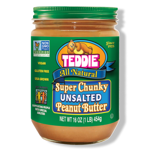 Unsalted All Natural Chunky Peanut Butter