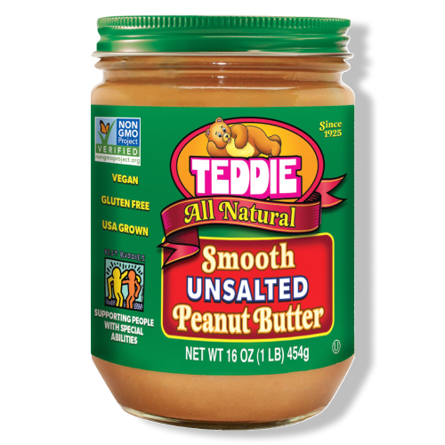 Unsalted All Natural Smooth Peanut Butter