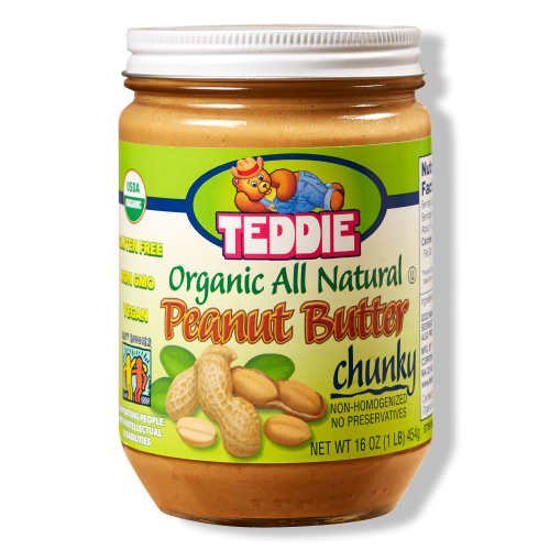 Organic All Natural Chunky Peanut Butter