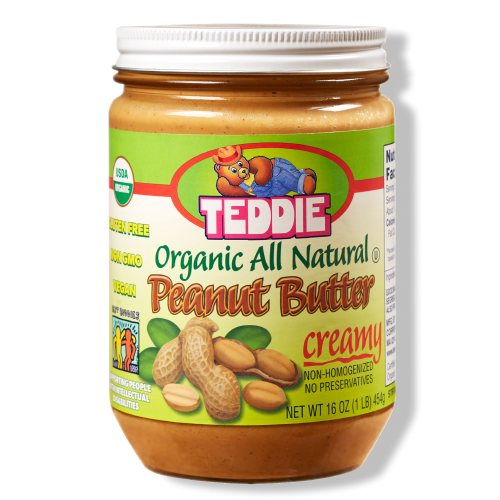 Organic All Natural Smooth Peanut Butter