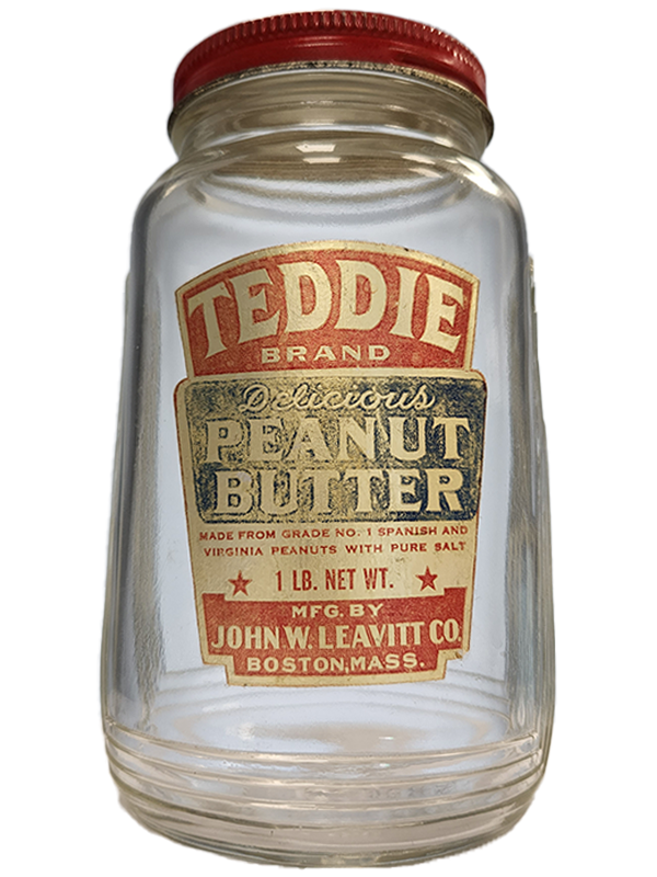 1930 Teddie Peanut Butter Jar